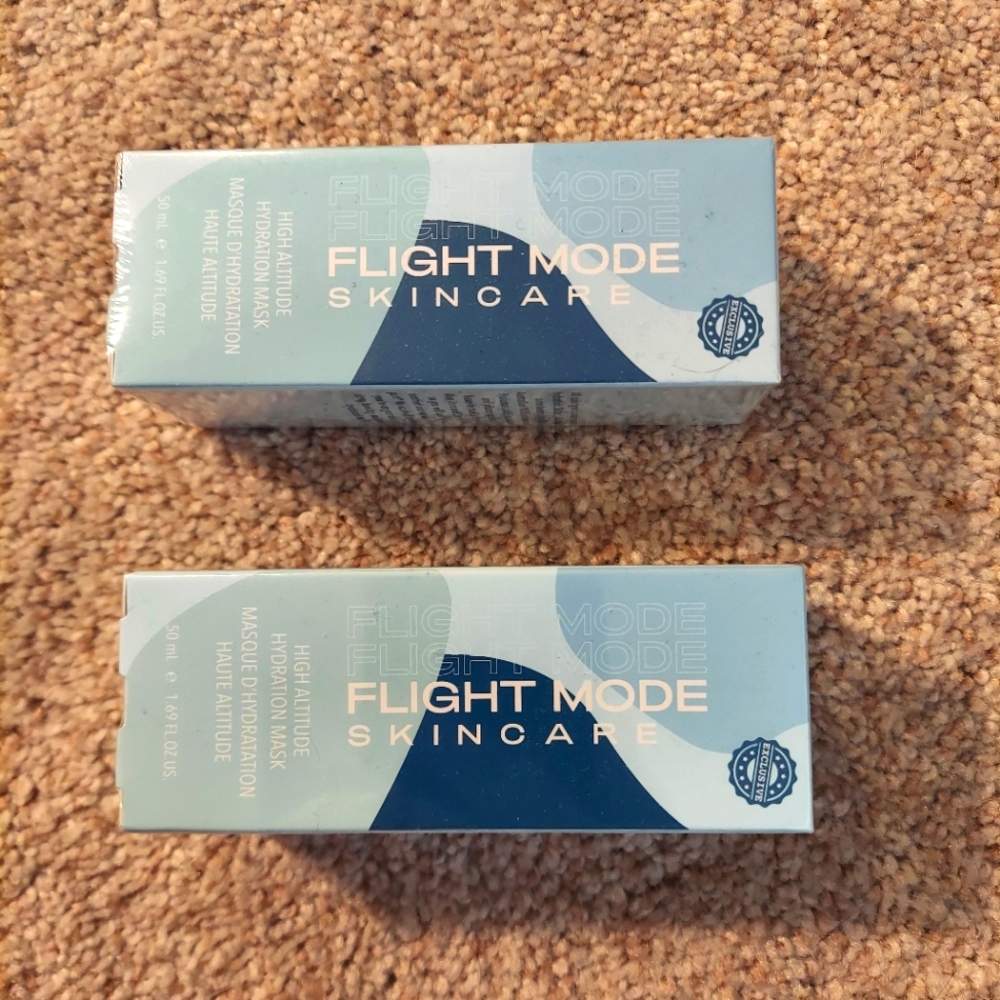 Flight Mode ✈️ Skincare Mask